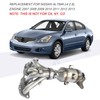 JDMSPEED New Exhaust Manifold with Gasket Replacement for Nissan Altima
