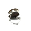 BRONZITE Sterling Silver Oval Ring (Size Q) - (BZR2108151)