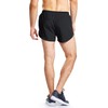 BALEAF Men's Quick-Dry Lightweight Pace Running Shorts Black Size L