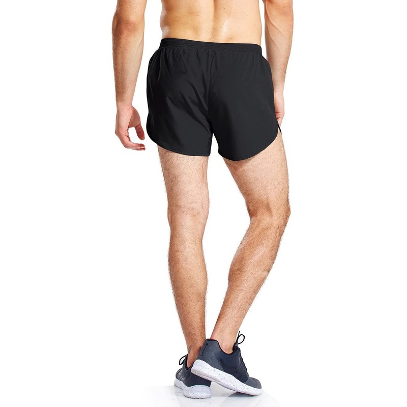 BALEAF Men's Quick-Dry Lightweight Pace Running Shorts Black Size L