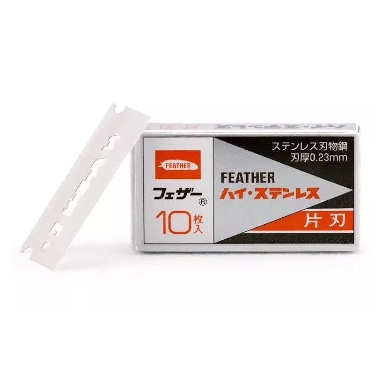 Feather FHS-10 single Razor Blades Refill for OneBlade Core Hybrid,Genesis