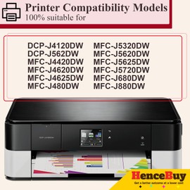 HenceBuy LC223 Printer Cartridges Compatible with Brother LC-223 LC 223 XL Cartridges for DCP-J4120DW MFC-J4420DW J4620DW J4625DW J480DW J5320DW J5620DW J5625DW J5720DW J680DW J880DW DCP-J566 5-pack )