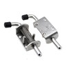 2 Pack Spring Loaded Latch,Stainless Steel Spring Bolt Latch,Spring Loaded
