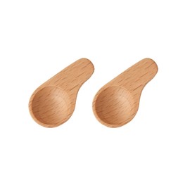 Rattan TOUGEI Spice Measure 1/4 Set of 2 Wooden Measuring Spoons