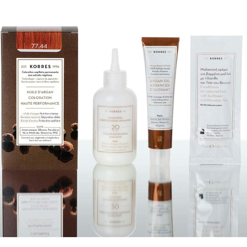 Korres Argan Öl hochentwickelte Coloration, intense copper blonde 77.44, 1er