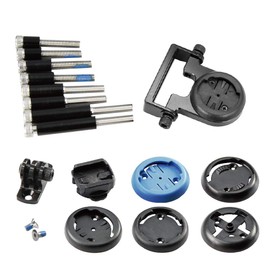 REC-MOUNTS Type 17 α Combo Mount Bolt Clamp Type (10 Brand Compatible) [17α+GP] Compatible with Garmin Cat Eye Pioneer Leatherine Wahoo Brighton Giant Explorer Sigma Polar GoPro HERO7