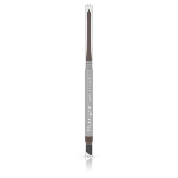 Neutrogena Nourishing Eyeliner Pencil, Built-in Sharpener for Precise Application and Smudger for Soft Smokey Look, Luminous, Nonfading and Nonsmudging Spiced Chocolate 30.01 oz