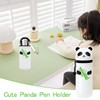 HIQE-FL Kawaii Pencil Case, Panda Green Bamboo, pencil case