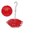 Hex Hummingbird Feeder Horizontal Hanging Bird Feeding Tray for Garden