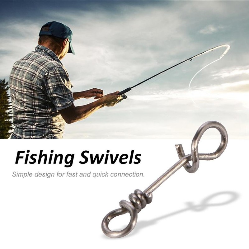 Strength Stainless Steel Quick Connection, 50Pcs Strong Premium Fishing Equipment