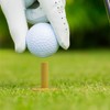 Golf Rubber Tee for Hitting Mat, 3 Different Sizes Packed