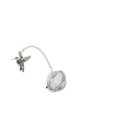 Ganz Tea Infuser - Humming Bird, 1 1/2" Dia, Silver