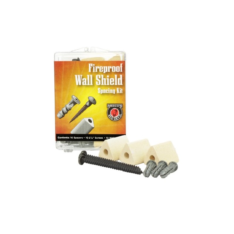 Meeco's Red Devil 5700 Wall Shield Spacing Kit - Fireproof,