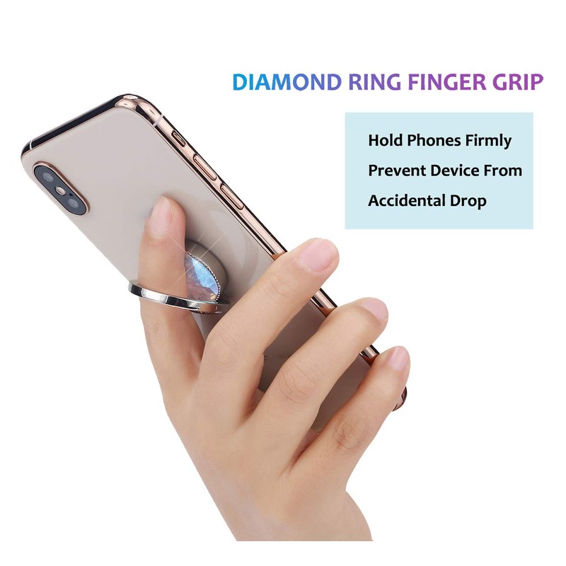 lenoup Glitter Bling Bling Phone Ring Holder,Sparkle Phone Ring Grip