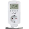 revolt Thermal Switch: Set of 2 Digital Socket Thermostats for