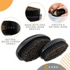 Kobe Professional Military Hair Brush/Beard Brush Grooming Kit For Men