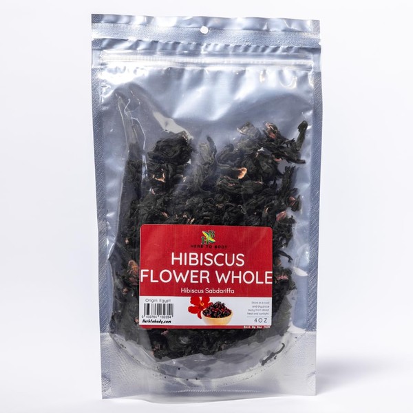 Herb To Body Hibiscus Flower Whole | Hibiscus sabdariffa |