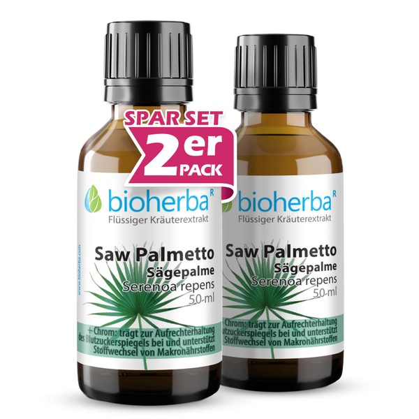 2 Pack Saw Palmetto - Saw Palmetto Saw Palmetto Extract
