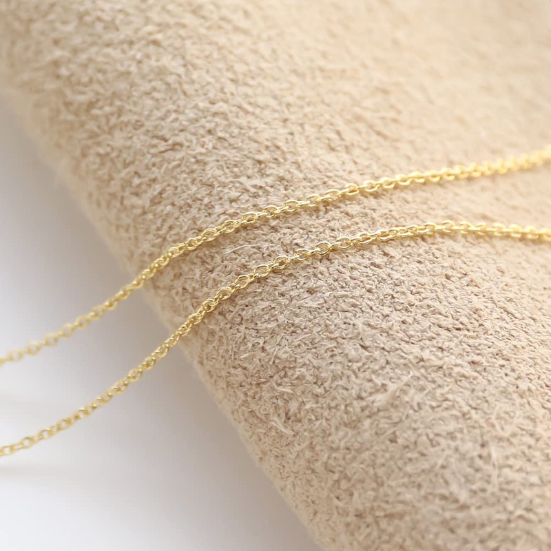 JewelVOX Necklace, 16K Coated Sliding Adjuster, 3 Cotton Pearl Necklace