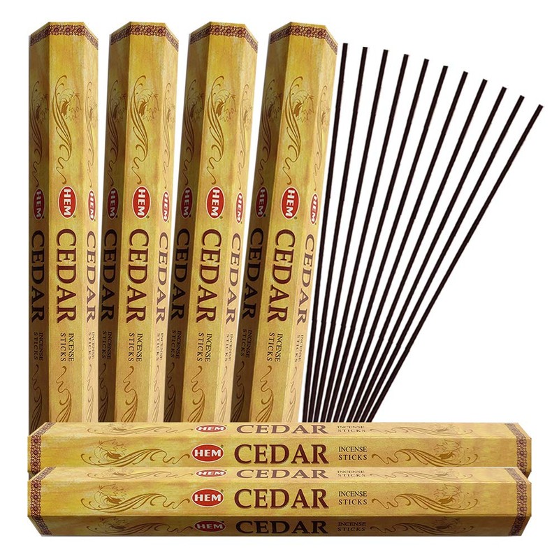 Cedar Incense Sticks and Incense Stick Holder Bundle Insence Insense