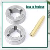 YUXIVCNE 2 PCS 053700 Drive Roll Kit Compatible with Millermatic