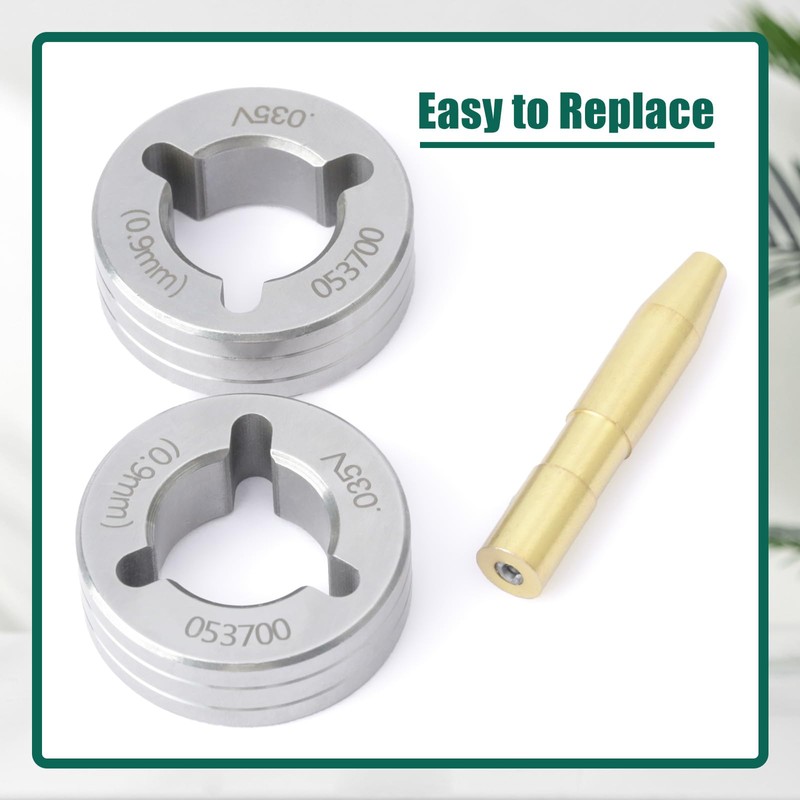 YUXIVCNE 2 PCS 053700 Drive Roll Kit Compatible with Millermatic