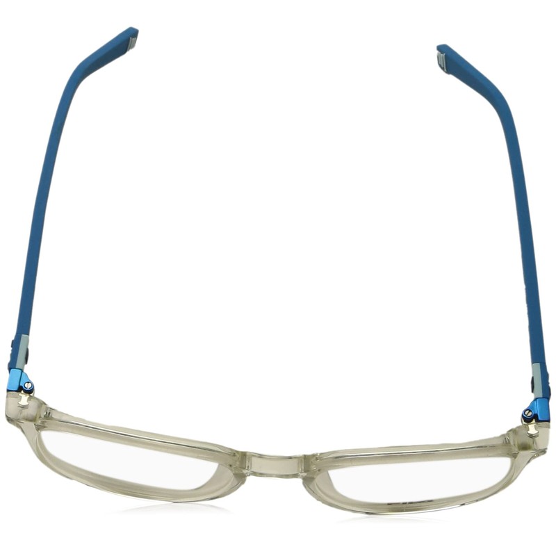 Fila Unisex VFI306 Sunglasses, Shiny Crystal, 51, Shiny crystal
