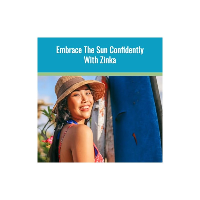 Zinka - Clear Zinc Oxide Sunscreen Stick SPF 50 15ml