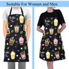 FUSTMW Bubble Tea Apron Bubble Tea Lover Gifts Boba Tea