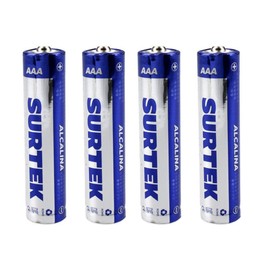 Surtek Pilas Alcalinas AAA Blíster con 4 Piezas