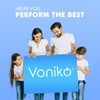 Voniko CR2032 3V Lithium Batteries 10 Pack for Child Safety,
