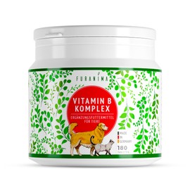 Furanima - Vitamin B Complex Dog & Cat Support, B Vitamins for Dogs and Cats with B1, B2, B3, B5, B6, B9, B12 and K3, Vegan & GMO-free Vitamins for Cats and Dogs, 180 Tablets
