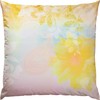 Erwin Müller Mako Satin Cushion Cover Reversible Flowers Colourful Size