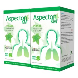 Bomuca Aspecton KM Jarabe Hedera Helix Two Pack - de, y,
