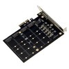 KALEA-INFORMATIQUE M2 PCIe 3.0 x4 Controller Card for 4 M.2