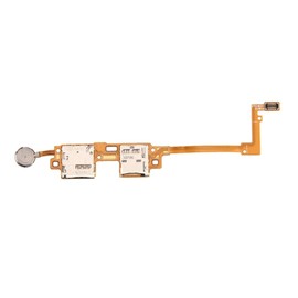 JIJIAO Repair Replacement Parts SIM & SD Card Reader Contact Flex Cable for Galaxy Note 10.1 (2014 Edition) / P600 / P605 Parts