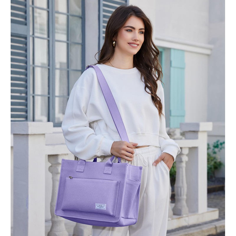 KALIDI FANCY FOREST Tote Bag, Shoulder Bag with Multiple Pockets,