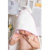 2 x Hooded Baby Towel Soft 100% Cotton Bath Wrap