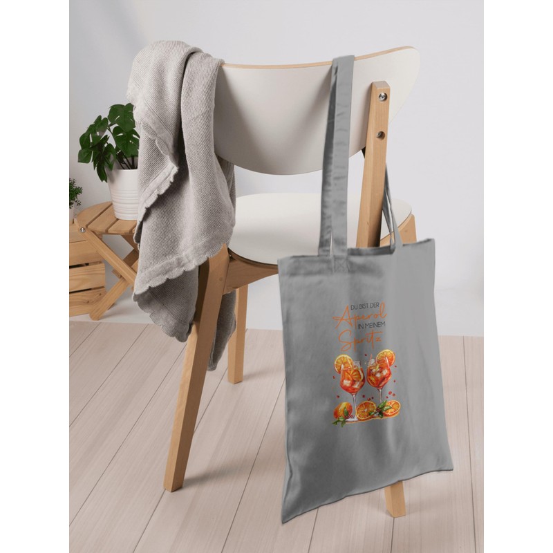Shirtracer - Cotton Bag - Du bist der Aperol in