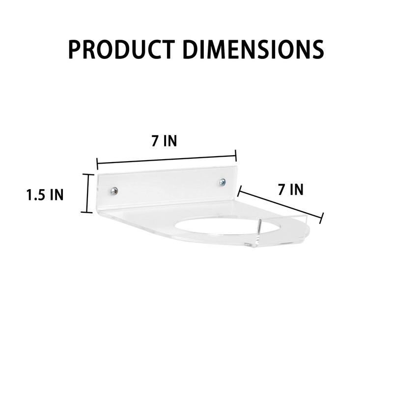 2 Pcs Football Display Stand Clear Football Holders for Display
