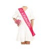 30th Birthday Sash, 30 and Fabulous Sash, Hot Pink Satin