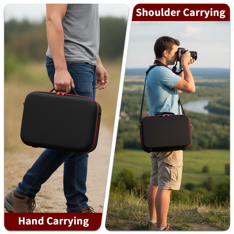 Camera Case for Canon/for Sony/for Nikon DSLR SLR Cameras, Large