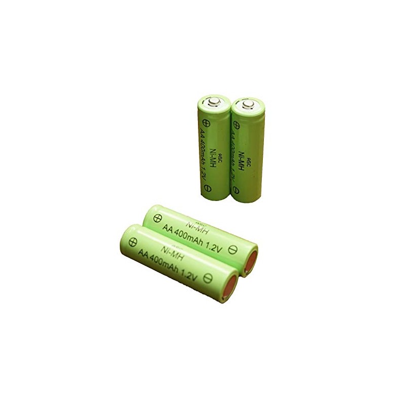 ASC Solar Light AA Ni-MH Rechargable Batteries (Pack of 12)