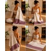 WEFLORIA Turkish Peshtemal Towel – 100% Cotton, Lightweight & Quick