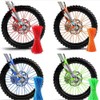 144 Pieces Spoke Skins Spoke Covers Plastic Bicycle Spoke Skins