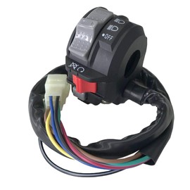 Carbman Left Handlebar Switch Start Replacement for Yamaha Kodiak 400 - Replaces 4GB-83973-00, 4GB-83973-01, 4GB-83973-09