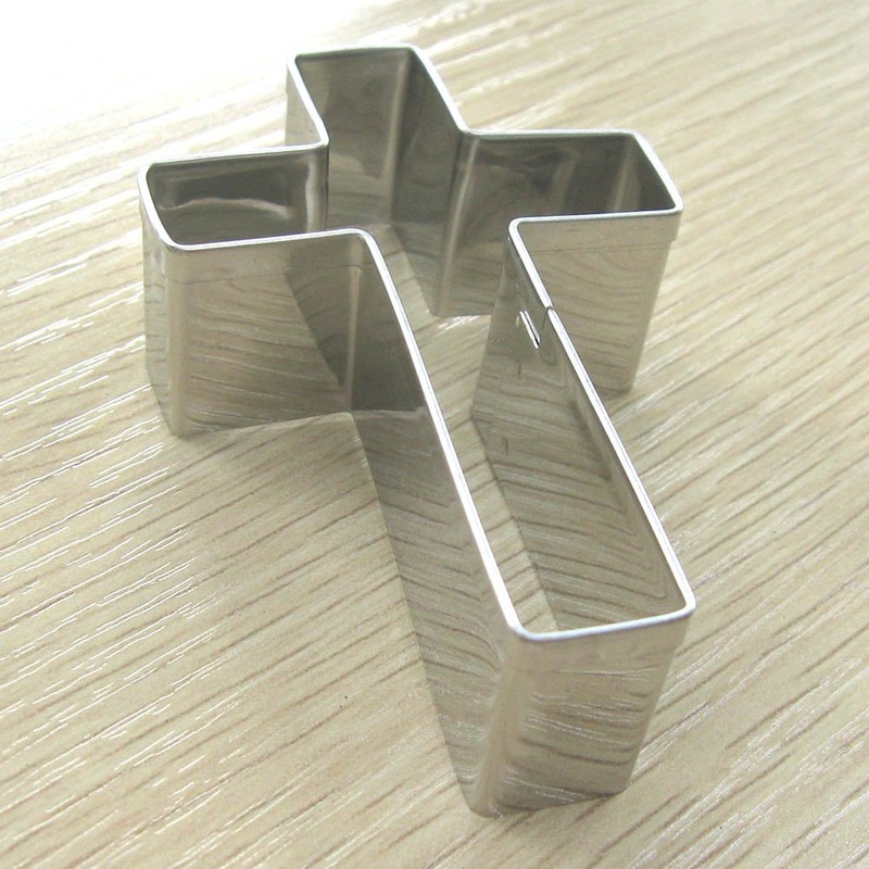 Nagao Cookie Cutter Stainless Steel Cross Cookie Cutter