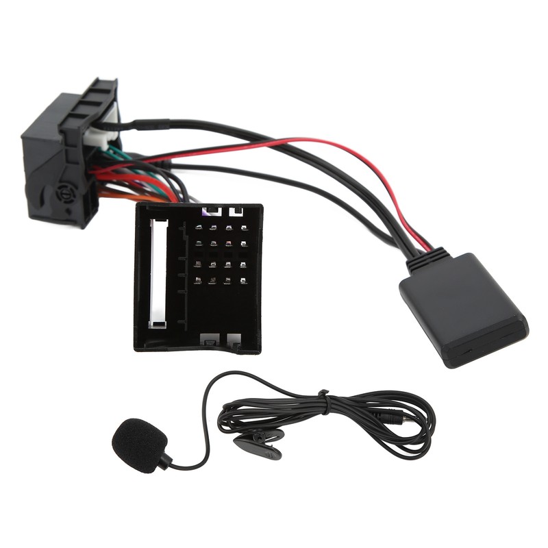 12Pin Bluetooth 5.0 Aux Audio Cable Adapter Microphone Hands Free