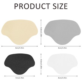 16 Paar Reparatur von Schuhabsätzen, Patch, zur Vorbeugung von Schuhlöchern, Reparatur-Patch, für Schuhe, selbstklebend, Fersen-Patches, groß und klein