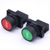 Taiss Momentary Push Button Switch Start/Stop Red Green Sign NO